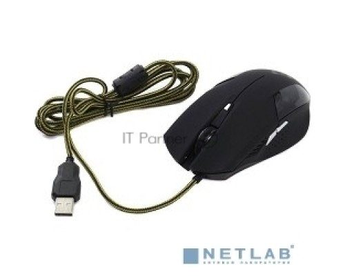 Мышь проводная Oklick 765G черный, 2400 dpi, USB, кнопки - 6