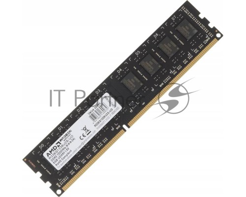 Оперативная память AMD DIMM DDR3 8Gb 1333MHz R338G1339U2S-UO OEM PC3-10600 CL9 240-pin 1.5В