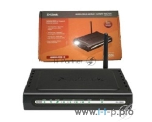 Модем D-Link DSL-2640U/RB/U2A Беспроводной маршрутизатор ADSL2+ (Annex B) с поддержкой Ethernet WAN