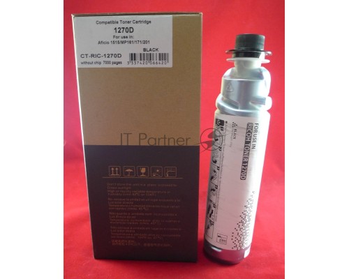 Картридж Тонер-туба Ricoh tуре 1270D Aficio 1515/MP161/171/201 (туба 230 гр.)  JPN
