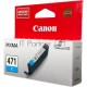 Картридж Canon CLI-471C (0401C001) голубой, 7 мл, до 311 стр. A4, для PIXMA MG5740/MG6840/MG7740/ TS5040/TS6040/TS8040/TS9040 (CLI471C)