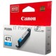 Картридж Canon CLI-471C (0401C001) голубой, 7 мл, до 311 стр. A4, для PIXMA MG5740/MG6840/MG7740/ TS5040/TS6040/TS8040/TS9040 (CLI471C)