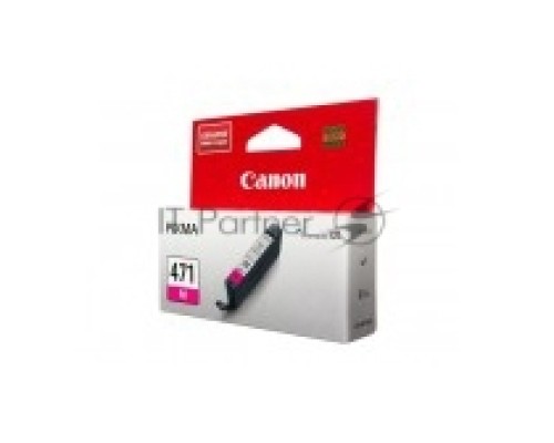 Картридж Canon CLI-471M (0402C001) пурпурный (7 мл, до 297 стр. A4) для Canon PIXMA MG5740/MG6840/MG7740/ TS5040/TS6040/TS8040/TS9040