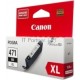 Картридж Canon CLI-471BK XL (0346C001) черный, повышенной емкости, до 895 стр, 11 мл., для PIXMA MG5740/MG6840/MG7740/ TS5040/TS6040/TS8040/TS9040