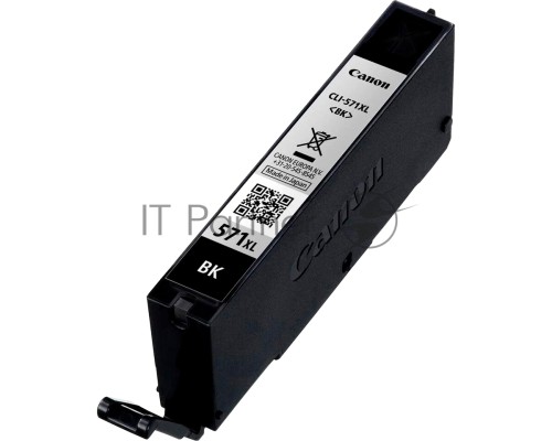 Картридж Canon CLI-471BK XL (0346C001) черный, повышенной емкости, до 895 стр, 11 мл., для PIXMA MG5740/MG6840/MG7740/ TS5040/TS6040/TS8040/TS9040