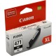 Картридж Canon CLI-471BK XL (0346C001) черный, повышенной емкости, до 895 стр, 11 мл., для PIXMA MG5740/MG6840/MG7740/ TS5040/TS6040/TS8040/TS9040