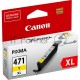 Картридж Canon CLI-471Y XL (CLI-471XLY / CLI-471XL Y) (0349C001) желтый повышенной емкости (11 мл, до 680 стр.) CANON для Pixma iP7240/ MG5440/MG5740/MG6340/MG6840/MG7740/ TS5040/TS6040/TS8040/TS9040