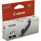 Картридж Canon CLI-471BK (0400C001) черный (7 мл., до 398 цв.фото 10х15) для Canon PIXMA MG5740/MG6840/MG7740/ TS5040/TS6040/TS8040/TS9040