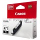Картридж Canon CLI-471BK (0400C001) черный (7 мл., до 398 цв.фото 10х15) для Canon PIXMA MG5740/MG6840/MG7740/ TS5040/TS6040/TS8040/TS9040
