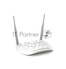 Сетевое оборудование TP-Link SOHO TD-W8961N(RU) 300 Мбит/с, 2T2R, ADSL2/ADSL+, Annex A, 4 порта 100 Мбит/с
