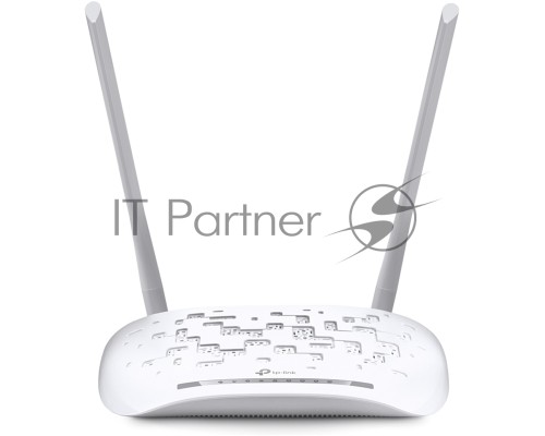 Сетевое оборудование TP-Link SOHO TD-W8961N(RU) 300 Мбит/с, 2T2R, ADSL2/ADSL+, Annex A, 4 порта 100 Мбит/с