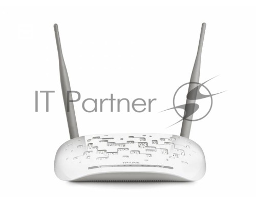 Сетевое оборудование TP-Link SOHO TD-W8961N(RU) 300 Мбит/с, 2T2R, ADSL2/ADSL+, Annex A, 4 порта 100 Мбит/с