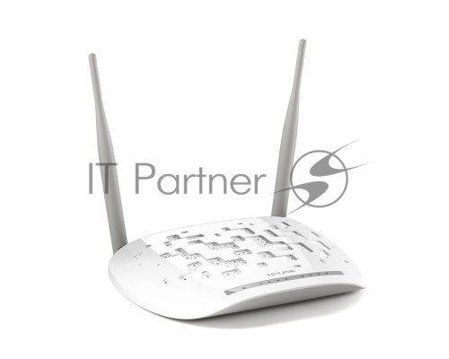 Сетевое оборудование TP-Link SOHO TD-W8961N(RU) 300 Мбит/с, 2T2R, ADSL2/ADSL+, Annex A, 4 порта 100 Мбит/с