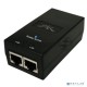 Сетевое оборудование UBIQUITI POE-24-12W(EU) блок питания с PoE, 220 VAC -> 12VDC, 0,5A - для абонентов