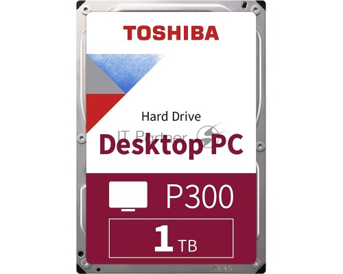 Жесткий диск Toshiba 1Tb 7200rpm HDWD110UZSVA SATA-III P300 64Mb 3.5