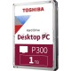 Жесткий диск Toshiba 1Tb 7200rpm HDWD110UZSVA SATA-III P300 64Mb 3.5