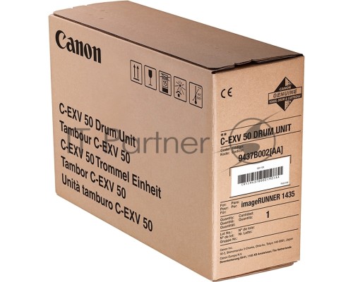 Барабан Canon C-EXV50 Drum Unit (9437B002AA  000), Black черный, 35500 стр, для IR1435/1435i/1435iF