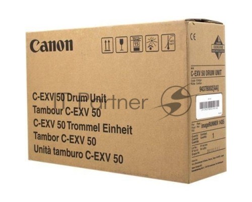 Барабан Canon C-EXV50 Drum Unit (9437B002AA  000), Black черный, 35500 стр, для IR1435/1435i/1435iF