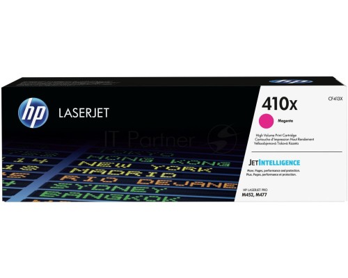 Тонер Картридж HP 410X CF413X пурпурный для HP LJ Pro M452/M477 (5000стр.) Тонер Картридж HP 410X CF413X пурпурный для HP LJ Pro M452/M477 (5000стр.)