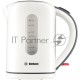 Чайник Bosch TWK7601,об.1,7л, 2200Вт., пластик, белый