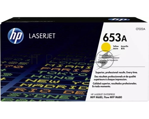 Контрактный Тонер-картридж HP 653A Ylw Contract LJ Toner Cartridge Контрактный Тонер-картридж HP 653A Ylw Contract LJ Toner Cartridge