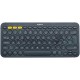 Клавиатура Logitech K380 темно-серый беспроводная Bluetooth RTL, Multi-Device
