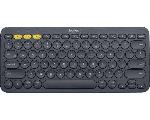 Клавиатура Logitech K380 темно-серый беспроводная Bluetooth RTL, Multi-Device