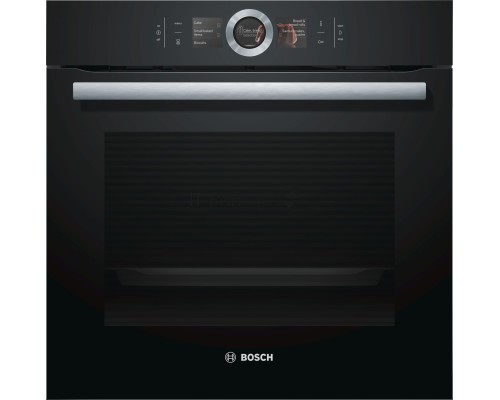 Встраиваемая электрическая духовка Bosch HBG636LB1 / 59.5x59.5x54.8 см, 71л, дисплей, 13 режимов, EcoClean, телескоп. на 2 уровнях, 4 стекла, черный