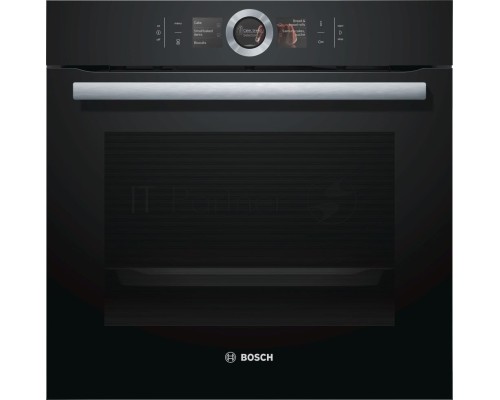 Встраиваемая электрическая духовка Bosch HBG636LB1 / 59.5x59.5x54.8 см, 71л, дисплей, 13 режимов, EcoClean, телескоп. на 2 уровнях, 4 стекла, черный
