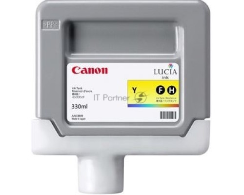 Картридж CANON PFI-307 Y Yellow (330 мл) для Canon imagePROGRAF iPF830, iPF840, iPF850