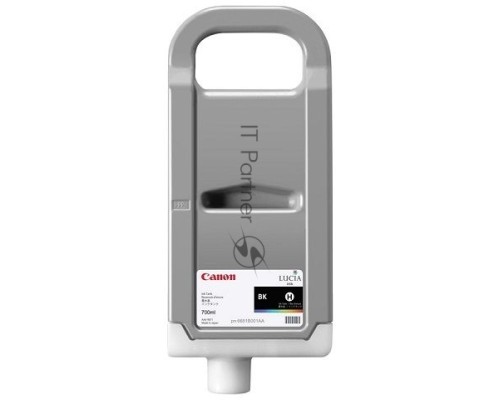 Картридж CANON PFI-707 BK Black (700 мл) для CANON iPF830/iPF840/iPF850