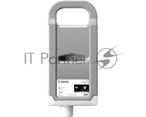 Картридж CANON PFI-707 BK Black (700 мл) для CANON iPF830/iPF840/iPF850