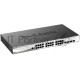 Управляемый коммутатор 2 уровня D-Link DGS-1210-28X/ME с 24 портами 10/100/1000Base-T и 4 портами 10GBase-X SFP+