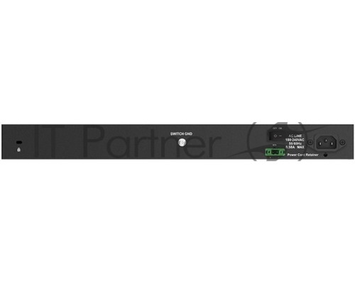 Управляемый коммутатор 2 уровня D-Link DGS-1210-28X/ME с 24 портами 10/100/1000Base-T и 4 портами 10GBase-X SFP+