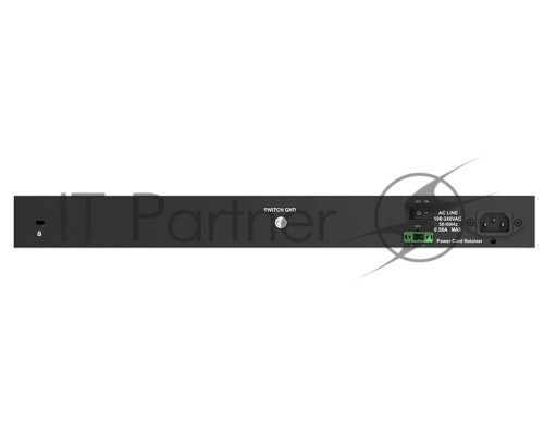 Управляемый коммутатор 2 уровня D-Link DGS-1210-28X/ME с 24 портами 10/100/1000Base-T и 4 портами 10GBase-X SFP+