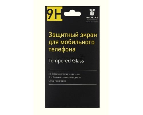 Защитное стекло для экрана Redline для Apple iPhone 5/5s/5c 1шт. (УТ000004780)
