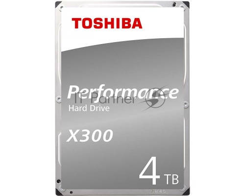 Жесткий диск Toshiba SATA-III 4Tb HDWE140EZSTA X300 (7200rpm) 128Mb 3.5