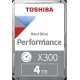 Жесткий диск Toshiba SATA-III 4Tb HDWE140EZSTA X300 (7200rpm) 128Mb 3.5