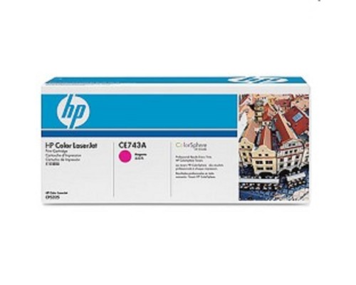[Расходные материалы] HP CE743A Картридж ,Magenta{Color LJ CP5225, Magenta, (7300стр.)}