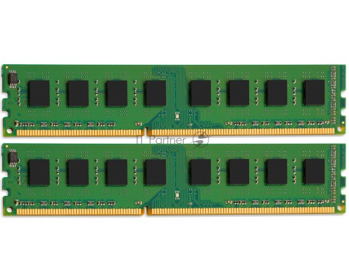 Модуль памяти Kingston DIMM DDR3 8GB (PC3-10600) 1333MHz Kit (2 x 4GB)  KVR13N9S8K2/8
