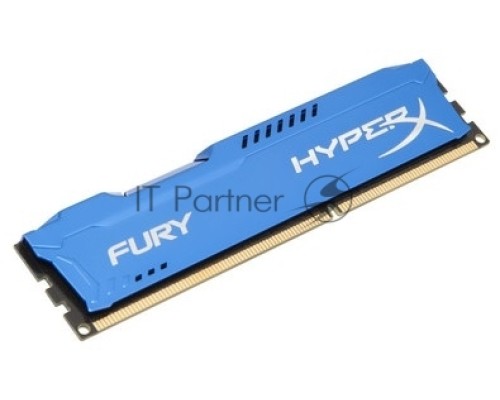 Модуль памяти Kingston DIMM DDR3 4GB (PC3-15000) 1866MHz HX318C10F/4 HyperX Fury Series CL10
