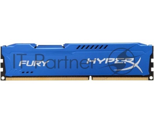 Модуль памяти Kingston DIMM DDR3 4GB (PC3-15000) 1866MHz HX318C10F/4 HyperX Fury Series CL10