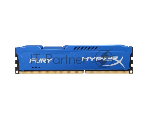 Модуль памяти Kingston DIMM DDR3 4GB (PC3-15000) 1866MHz HX318C10F/4 HyperX Fury Series CL10