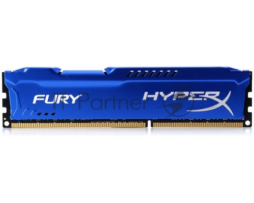 Модуль памяти Kingston DIMM DDR3 4GB (PC3-15000) 1866MHz HX318C10F/4 HyperX Fury Series CL10