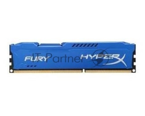 Модуль памяти Kingston DIMM DDR3 4GB (PC3-15000) 1866MHz HX318C10F/4 HyperX Fury Series CL10