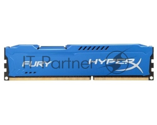Модуль памяти Kingston DIMM DDR3 4GB (PC3-12800) 1600MHz HX316C10F/4 HyperX Fury Series CL10