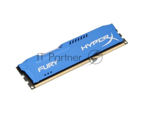 Модуль памяти Kingston DIMM DDR3 4GB (PC3-12800) 1600MHz HX316C10F/4 HyperX Fury Series CL10