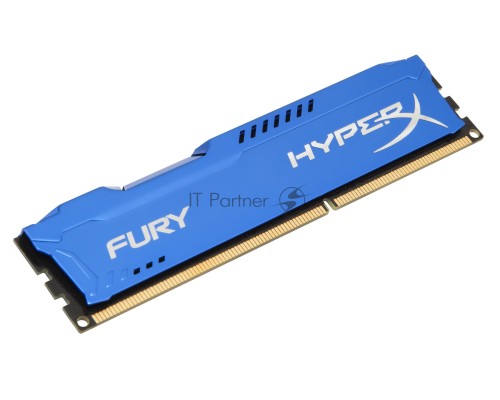Модуль памяти Kingston DIMM DDR3 4GB (PC3-12800) 1600MHz HX316C10F/4 HyperX Fury Series CL10