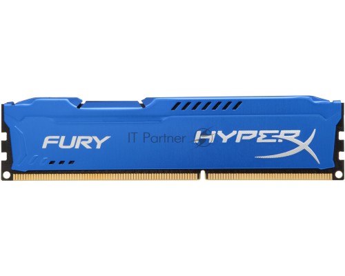 Модуль памяти Kingston DIMM DDR3 4GB (PC3-12800) 1600MHz HX316C10F/4 HyperX Fury Series CL10