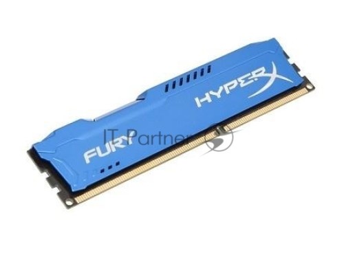 Модуль памяти Kingston DIMM DDR3 4GB (PC3-12800) 1600MHz HX316C10F/4 HyperX Fury Series CL10